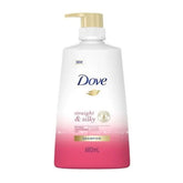 DOVE SHAMPOO STRAIGHT & SILKY 680ML